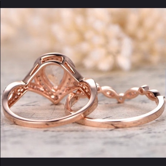 1 Left! Rose Gold Ring Set - Picture 5 of 5